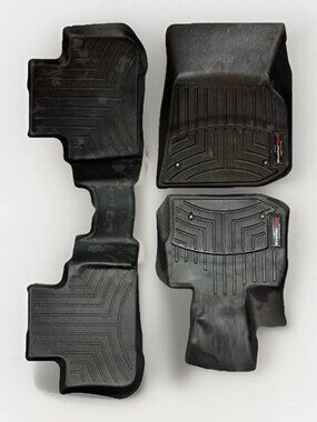 WeatherTech FloorLiner BMW X3 F25 2011-2017 Full Set Black All Weather Mats